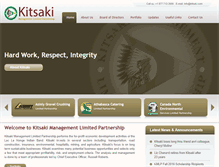 Tablet Screenshot of kitsaki.com
